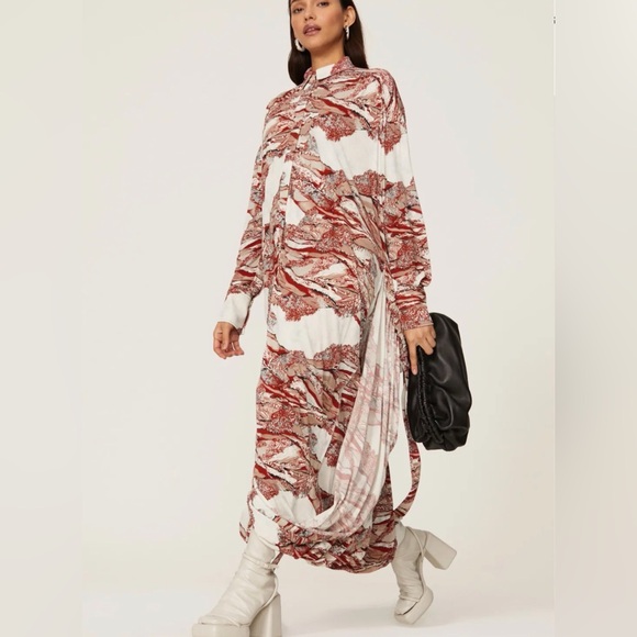 Proenza Schouler Dresses & Skirts - Proenza Schouler Swirl Print Shirtdress